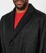 Шерстяное пальто Mars HUGO - графитовый(50523973)