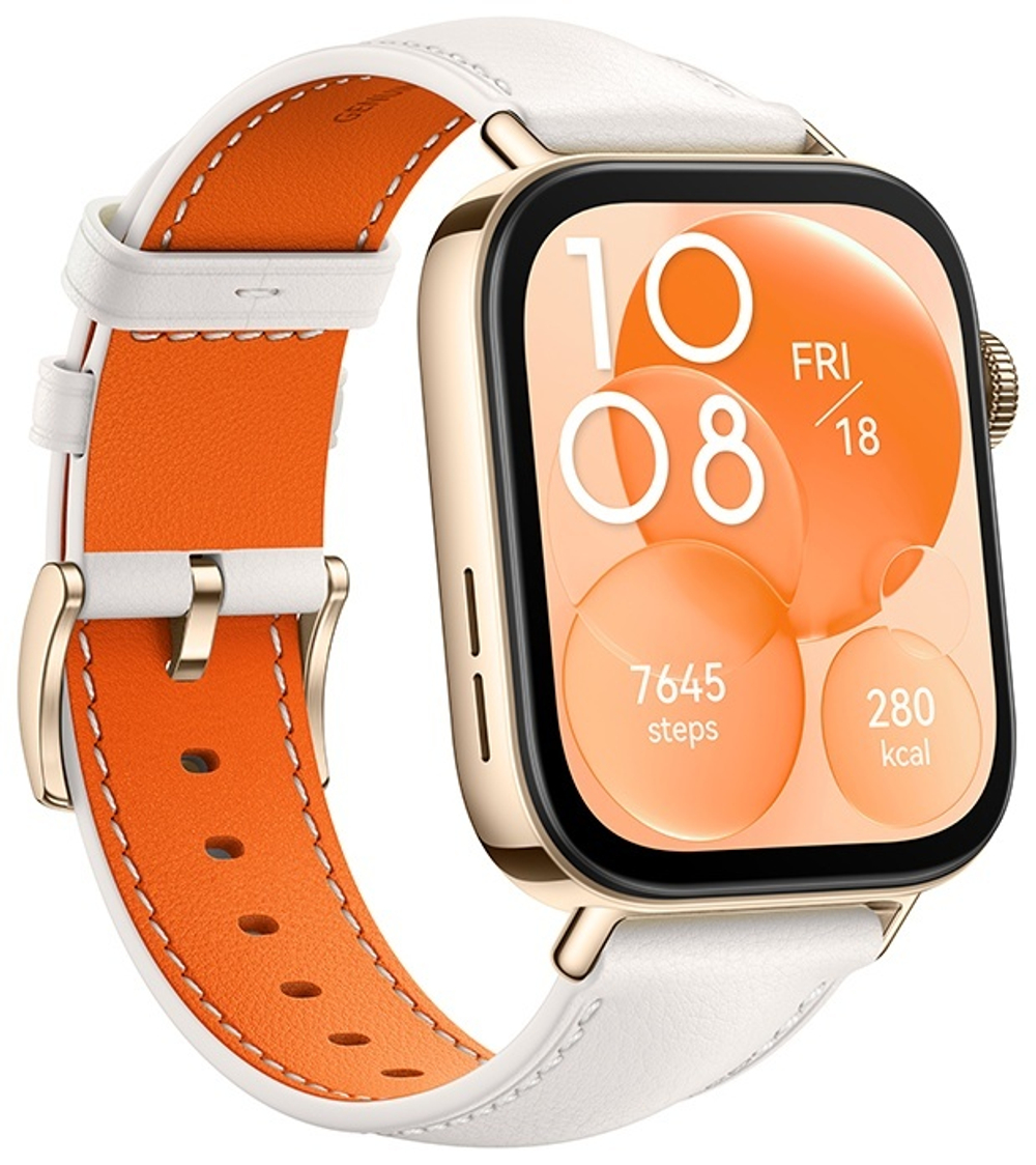 Смарт-часы Huawei Watch Fit 3 золотистый-белый