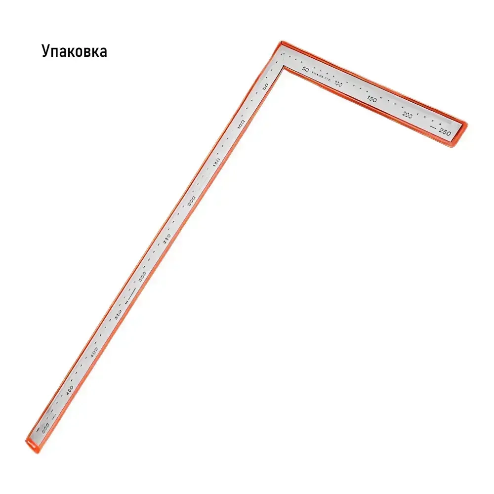 Угольник стальной 250x500 мм// HARDEN