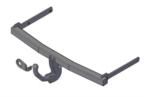 Фаркоп Skoda Octavia универсал 2WD 2005-2013, в т.ч. Scout, условно-съемный,(без электрики) Трейлер.9711