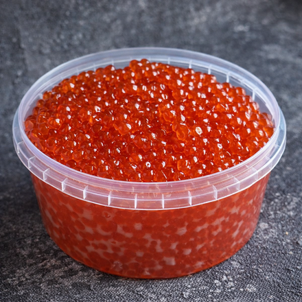 Икра красная Кижуча премиум, малосол, Камчатка, 500 гр (вылов 2025г)