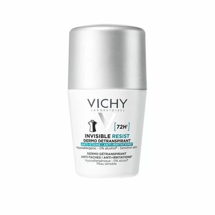 Vichy Invisible Resist Дезодорант-антиперспирант шариковый невидимый, 50 мл