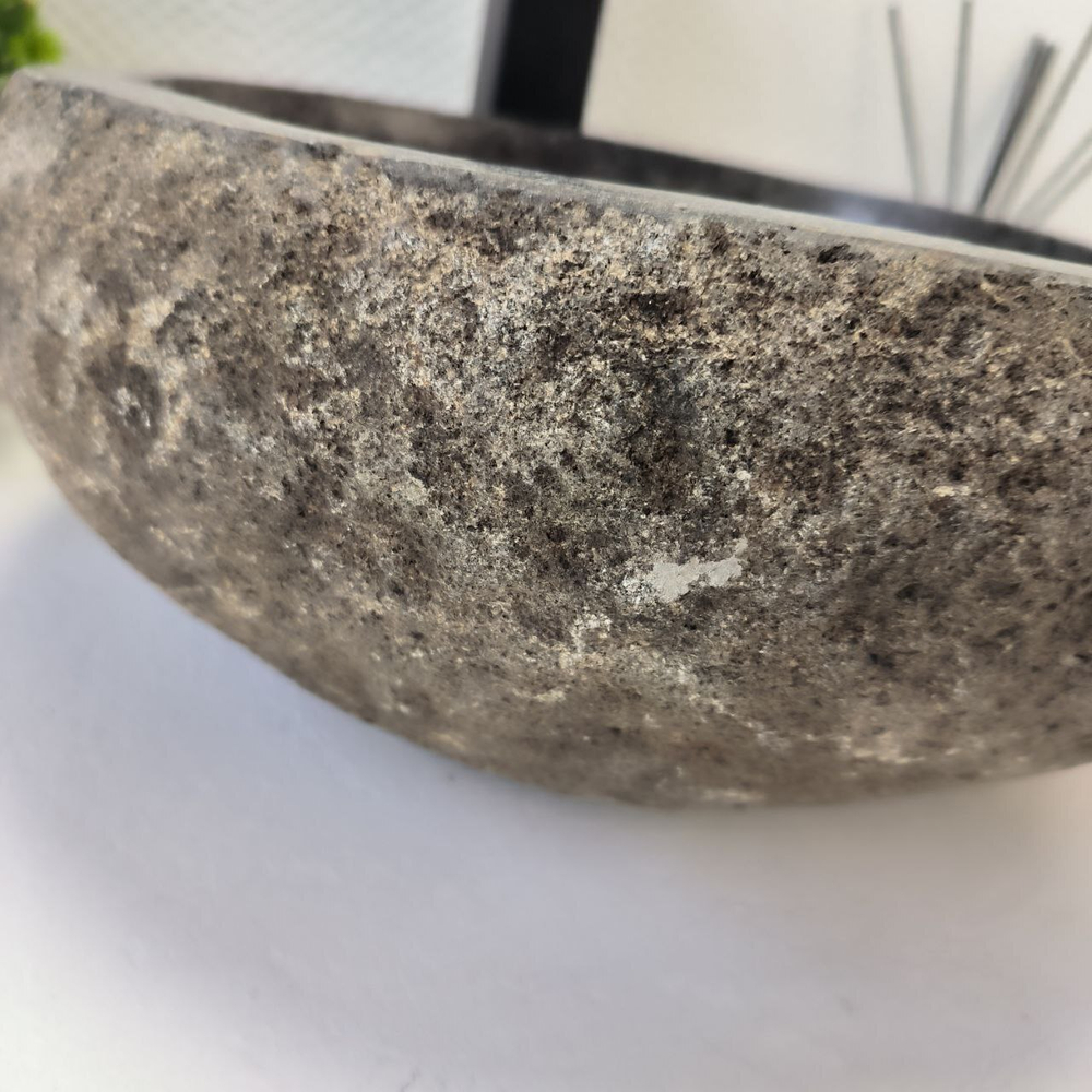 Раковина из речного камня RS63335 (38*35*16) 0122