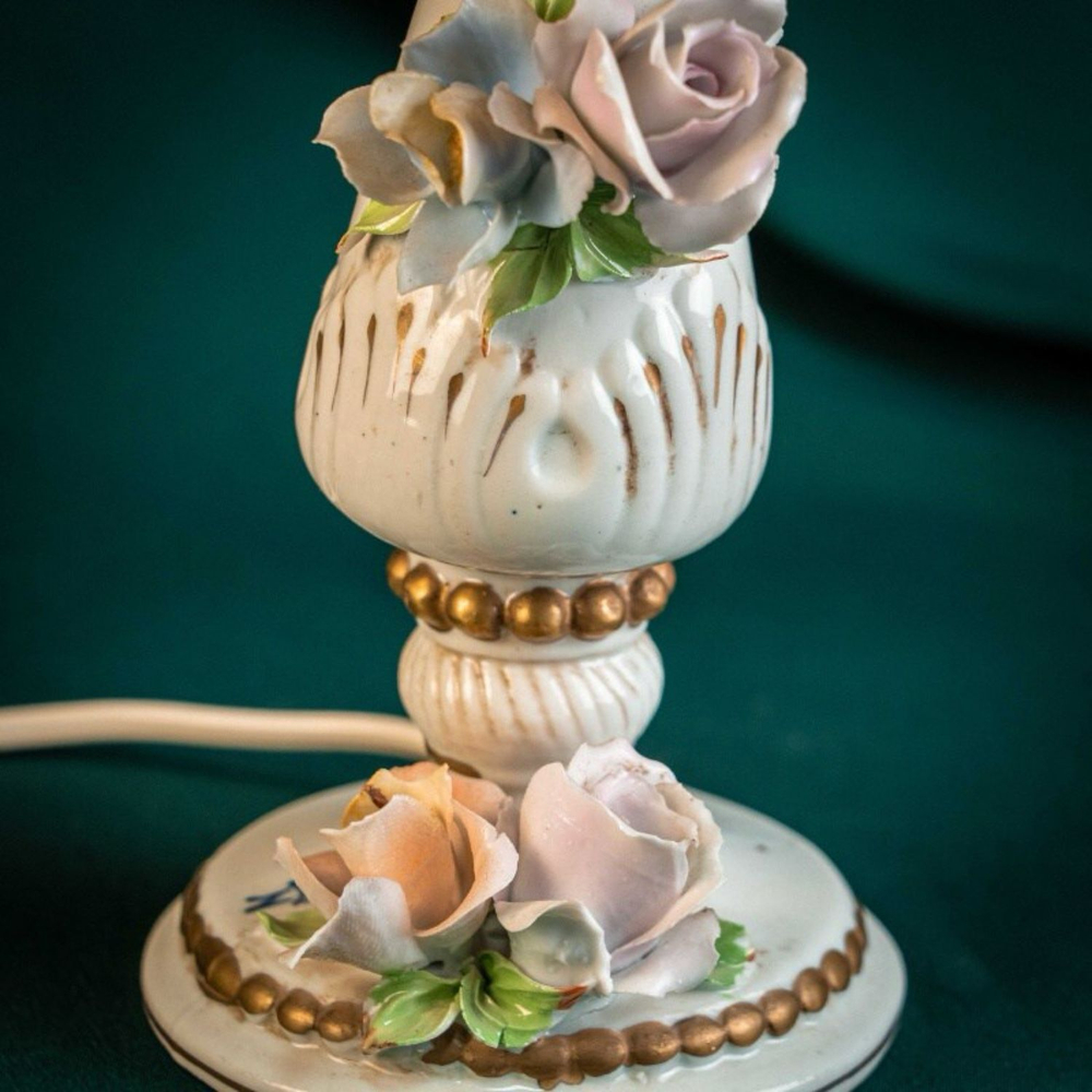 Винтаж: Настольная лампа “Capodimonte”
