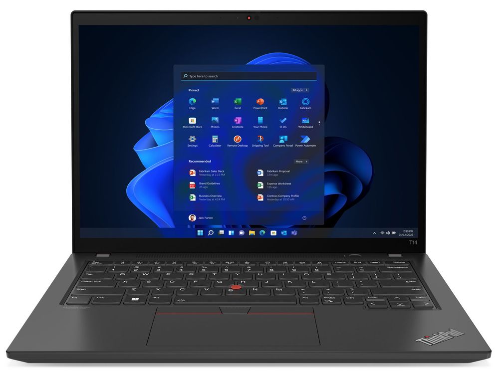 Lenovo ThinkPad T14 Gen 3 (21AH00CSPB) 14&quot; WUXGA IPS 300N/i7-1255U/16GB/SSD512GB/Intel Iris Xe/Fingerprint/Backlit/Win11Pro/Thunder Black