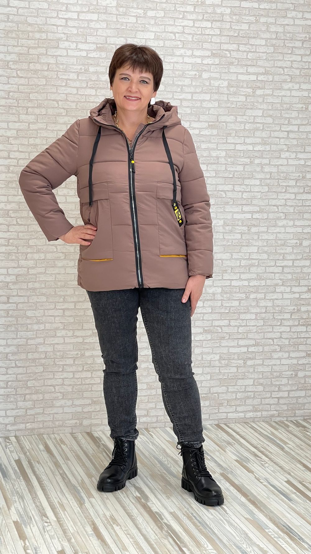 Куртка МС-12006 (кофе)