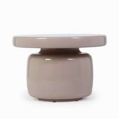 Кофейный стол Dare Ø60х40 см, бежевый глянец