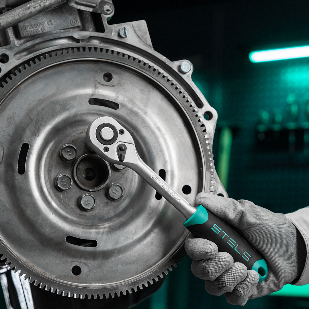 Набор инструментов, 1/2", CrV, пластиковый кейс 60 предметов Stels