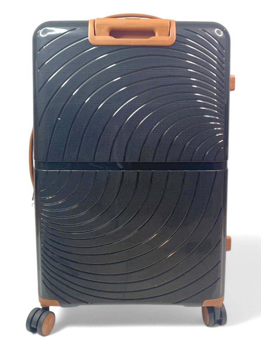 Большой чемодан Bon-Voyage PP Wave, Черный, L