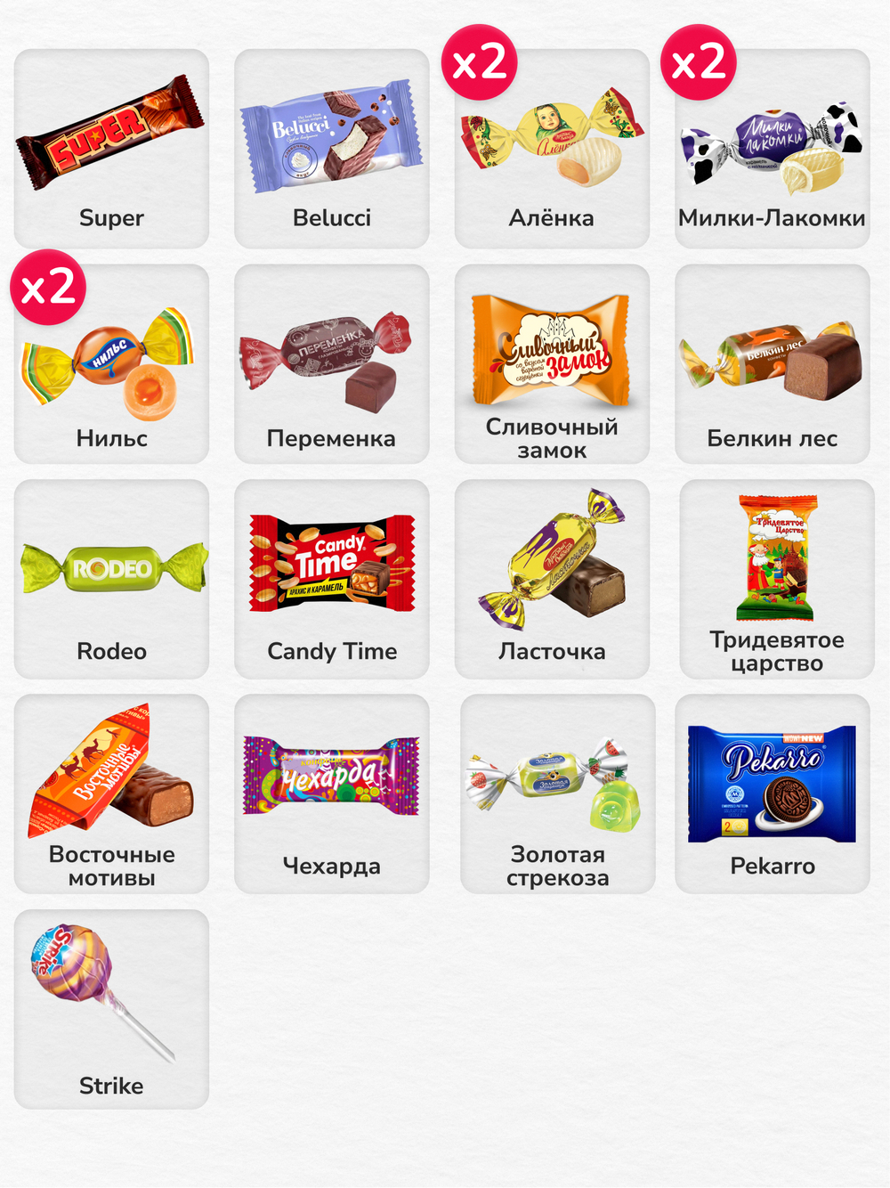 Сладкий новогодний подарок "Конфетка" 300гр