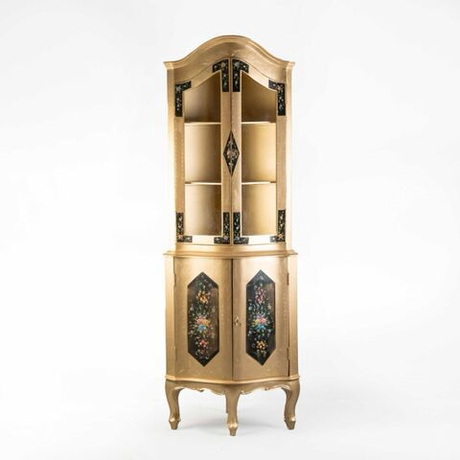 Винтаж: Угловая витрина