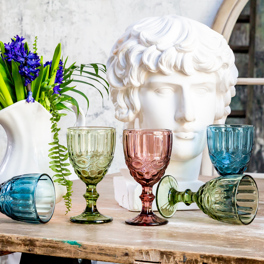 Набор бокалов 6шт 300мл Объект мечты Светский прием Дольче 3 цвета OM-21091724