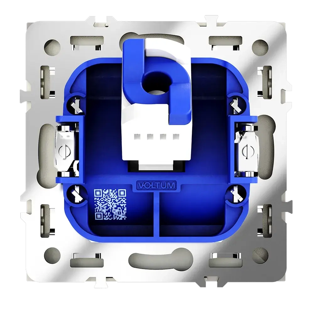 Розетка компьютерная встраиваемая VOLTUM S70 RJ45 кат.6, (шелк)