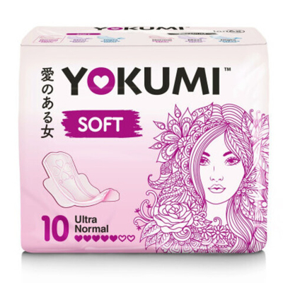 Прокладки гигиенич. Yokimi Soft Ultra Normal 10шт.