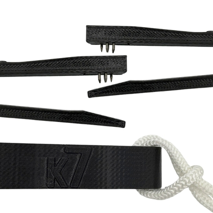 Компостер крокодил на веревочке, вариант Б, 5 шт в наборе