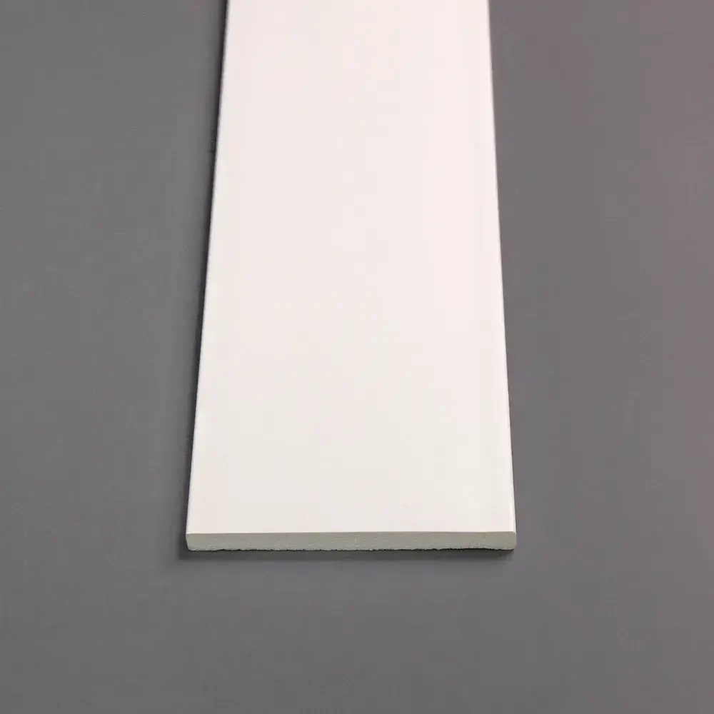 Наличник дверной дюрополимер Paolo Arte Konture (Паоло Арте Контур), 100х8х2200 мм, Kr102M белый