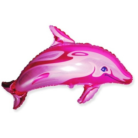 Мини Фигура Flexmetal Дельфин фуксия #902546F