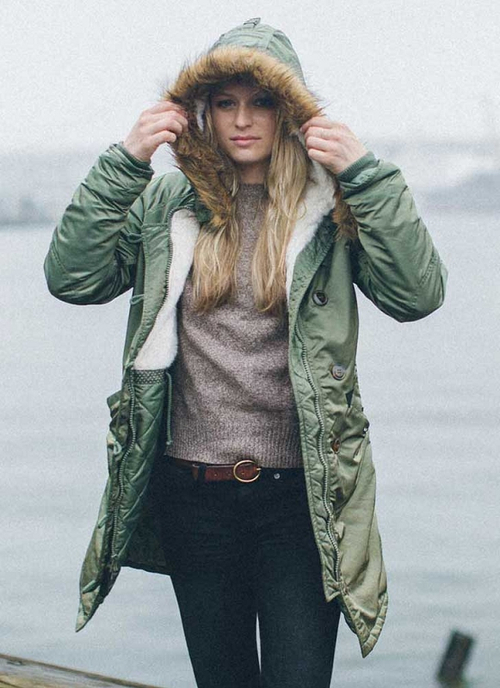 Куртка Аляска Женская - Elyse Parka 2015 (зеленая - s.green)