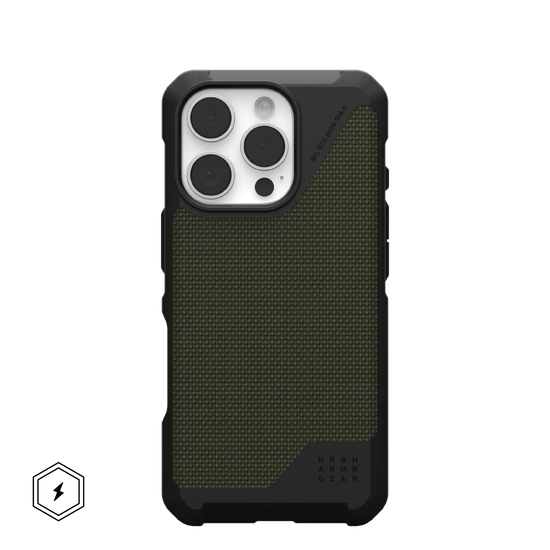 UAG Metropolis LT with MagSafe Series Case for Apple iPhone 16 Pro Olive (Зелёный)