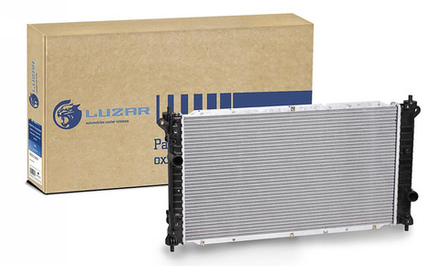Радиатор Luzar LRc01272b Лада Приора с кондиционером Panasonic