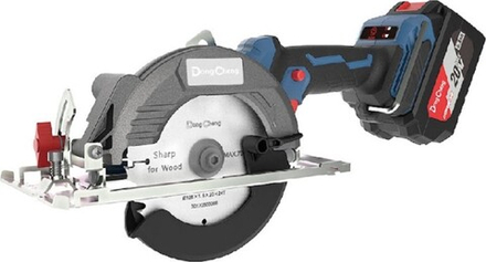 Пила циркулярная аккумуляторная DongCheng DCMY140S (TYPE EM) АКБ 2х4 Ач, ЗУ 2 А DCMY140S(TYPE EM)