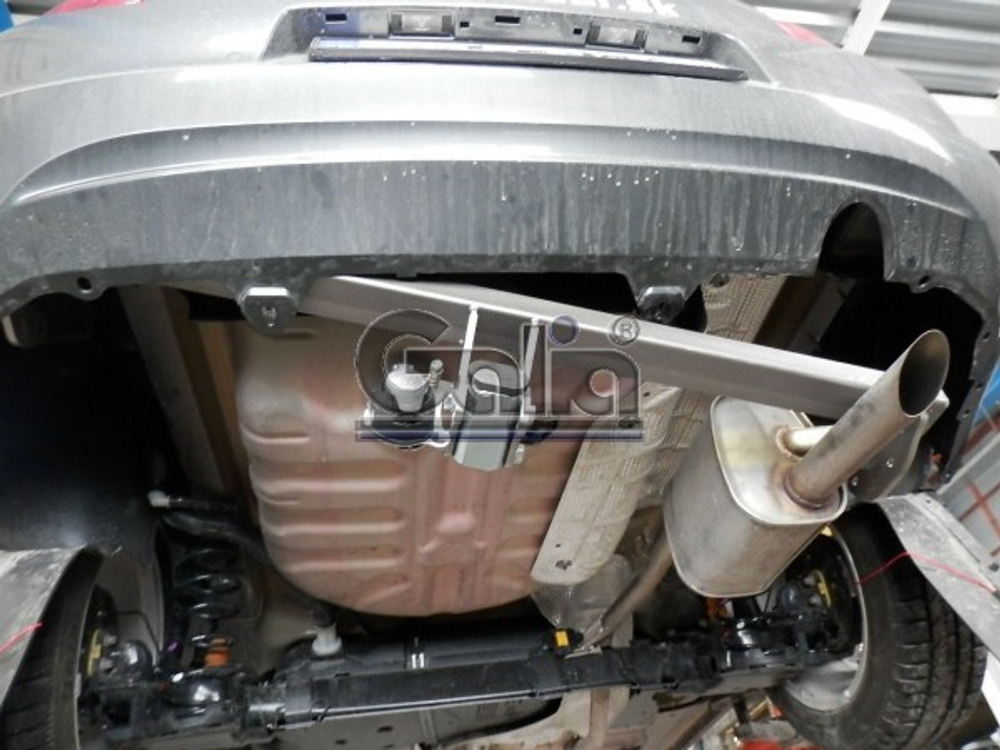 Фаркоп оцинкованный Galia C064C для Citroen C-Elysee 2013-, Peugeot 301 2013-(паспорт и сертификат в комплекте)(без электрики)
