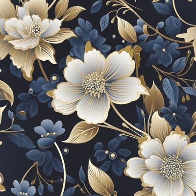 Золотые цветы