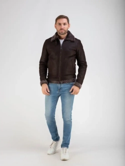 Дубленка мужская натуральная зимняя Турция