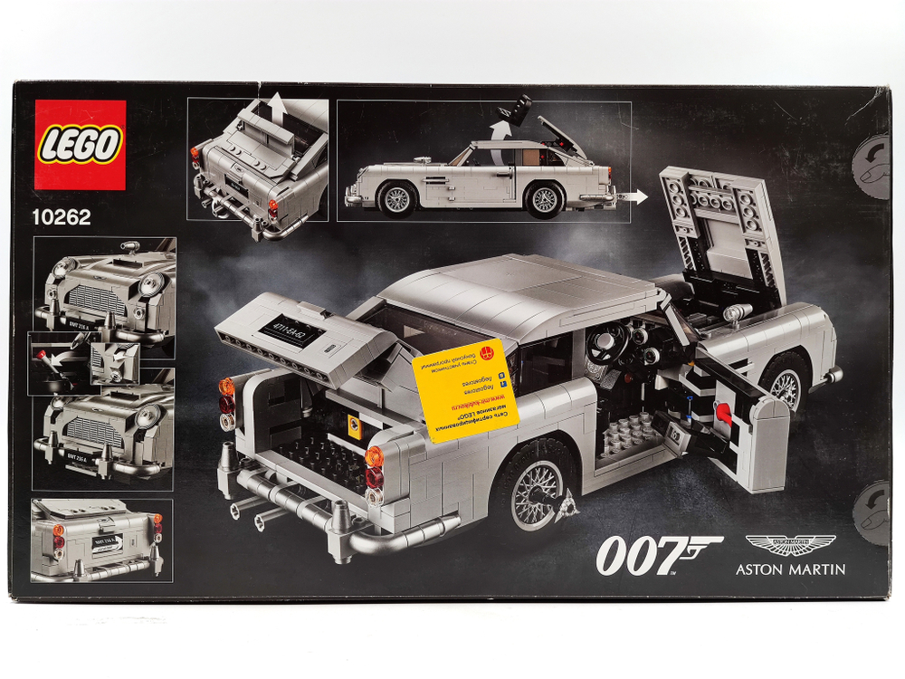 Конструктор LEGO 10262 Aston Martin DB5 Джеймса Бонда