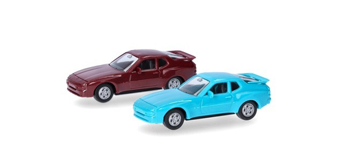 Набор для сборки: Porsche 944, синий/красный, 2 шт.