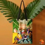 Сумка шоппер с принтом Block B