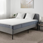 Матрас - VESTERÖY /VESTERОY IKEA/ ВЕСТЕРЁЙ ИКЕА, 200х180 см, белый/серый