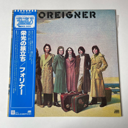 Винтажная виниловая пластинка LP Foreigner (Japan 1980) (Blue Obi) Long, Long Way From Home