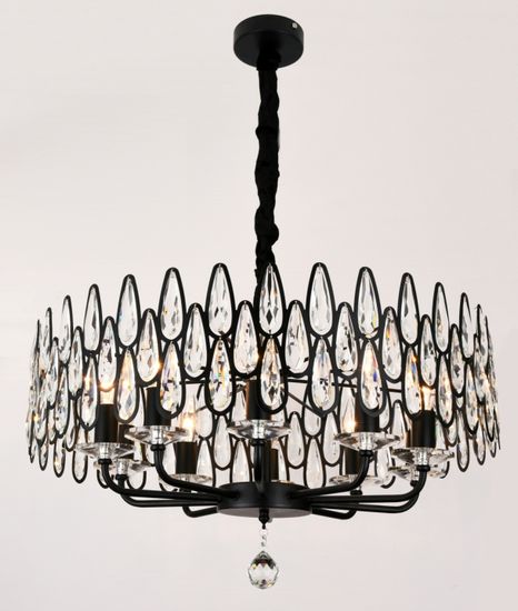 89014/10 BK (1) Люстра RL