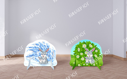 Декорация "Куст (Лето/Зима)" арт. М301-4