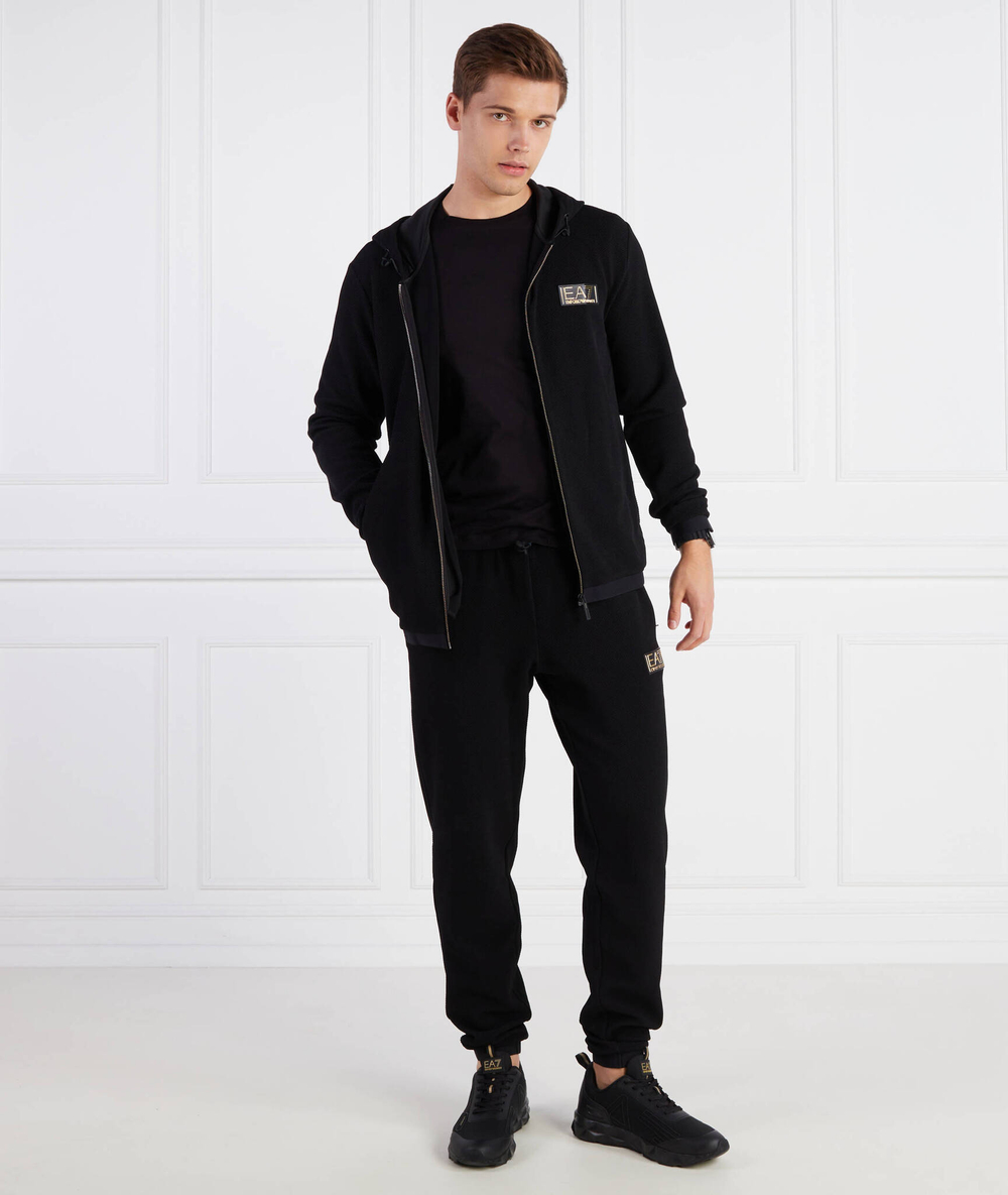 Худи EA7 - черный(6RPM69 PJG1Z)