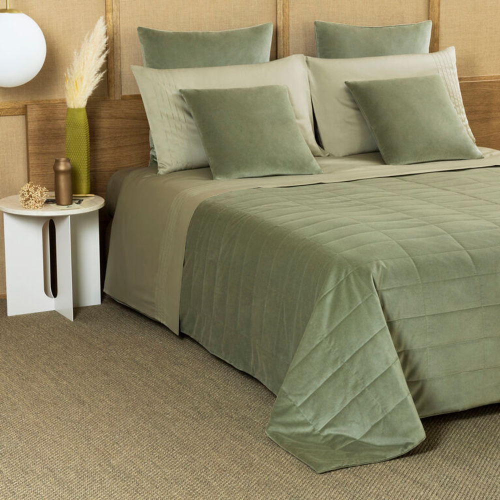 Наволочка Frette Luxury Cashmere Velvet Tranquil Green (50 x 50 см)