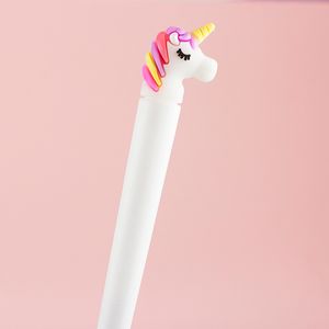 Ручка Unicorn White черная гелевая