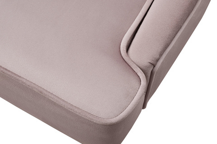 Стул Garda Decor Элегантный(Elegante) велюр жемчужно-серый Colt1001 56*65*101 см