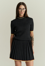 Джемпер с коротким рукавом GIA