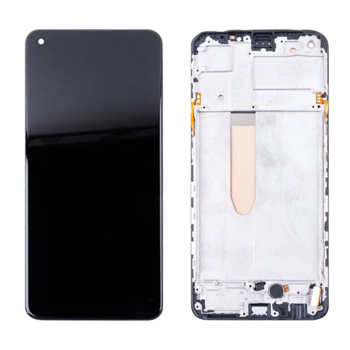 Дисплей для Realme 9 (RMX3521) с тачскрином и рамкой Черный - In-Cell