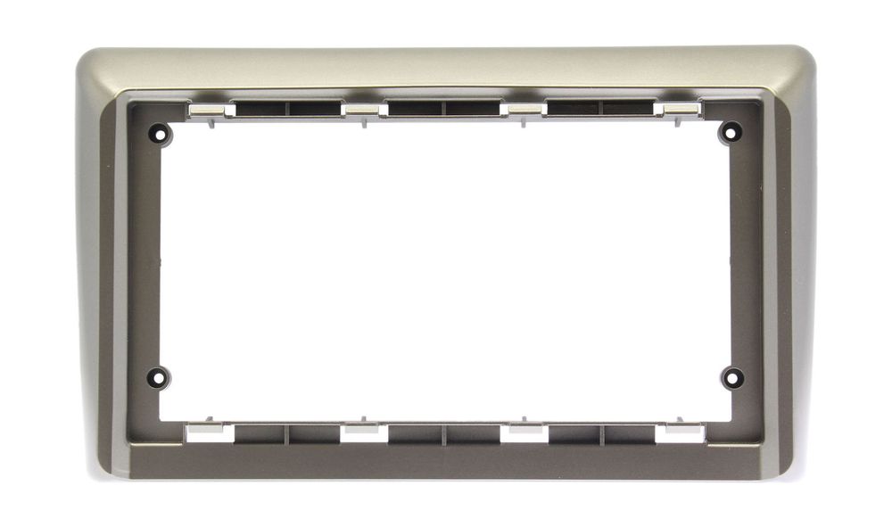 Комплект рамки с разъёмами 10" Nissan X-Trail T30【F1】2003-2007 накладка - Car-Smart 7010F1