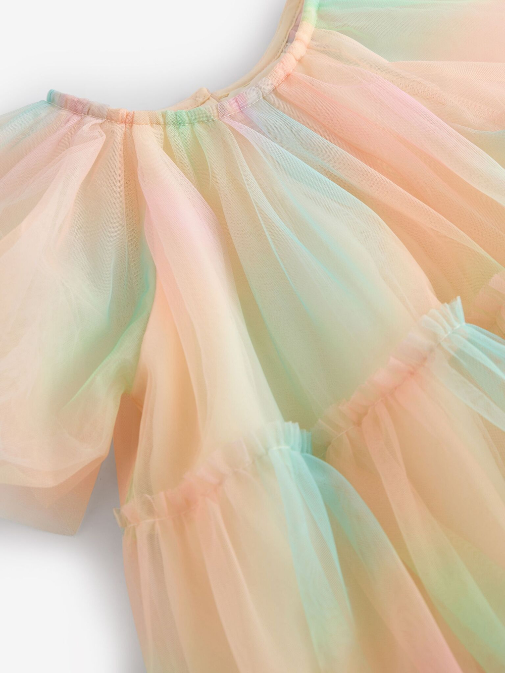 Платье для девочки Next E86-994, Кремовый