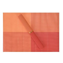 Салфетка сервировочная (плейсмат), набор 2шт. "Охра" 30*45см. (блистер)