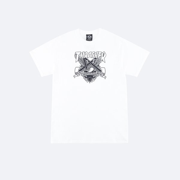 Футболка Thrasher Eaglegram T-Shirt (white) артикул: - купить в магазине Дайс
