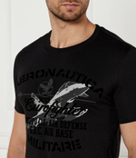 Футболка Aeronautica Militare - черный(TS2343J634)
