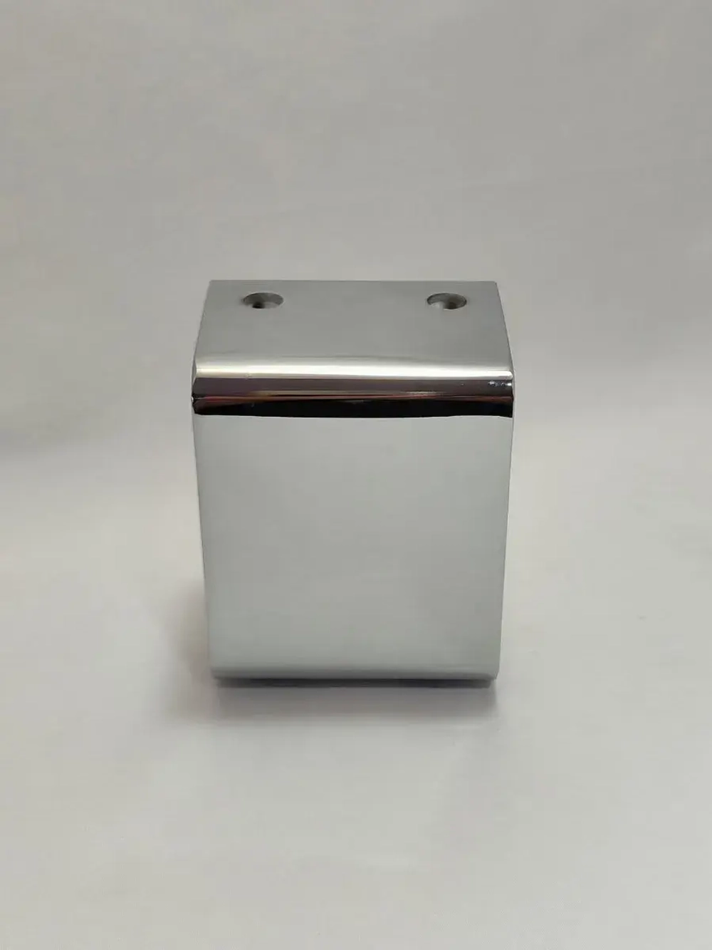 Комплект металлических ножек для мебели, цвет Серебро