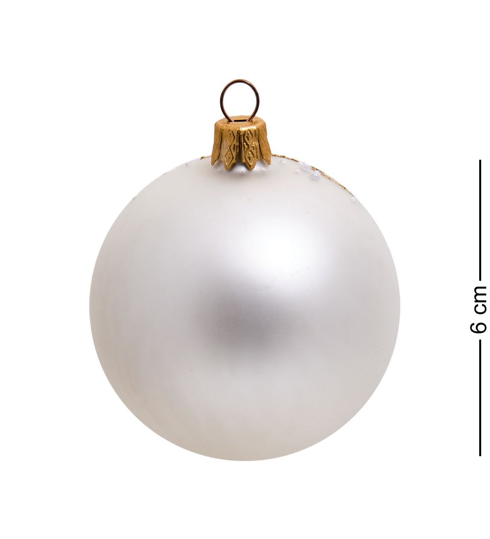 Элита НФШ-1332/1 Ел. украшение Шар «Собачка с подарками» 65 мм