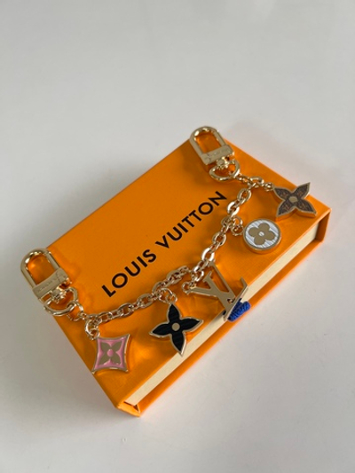 Louis Vuitton Fleur de Monogram Bag Charm Chain