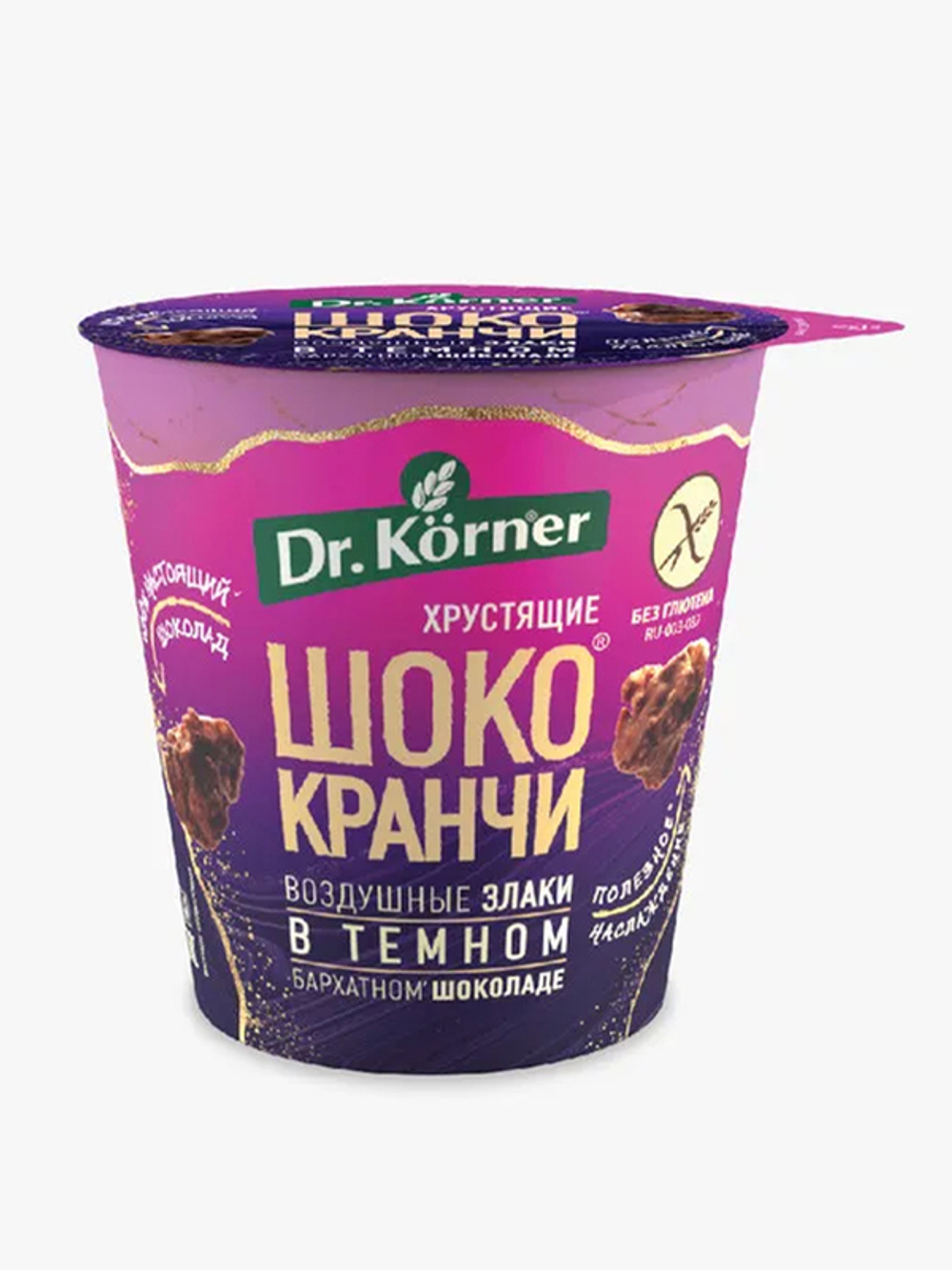 Dr.Körner Хлебцы гречневые в тёмном шоколаде 40гр